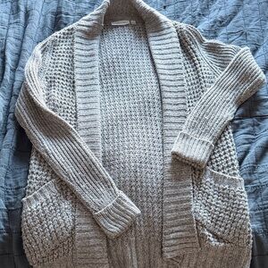 RD Style Heather Gray Women's Cardigan